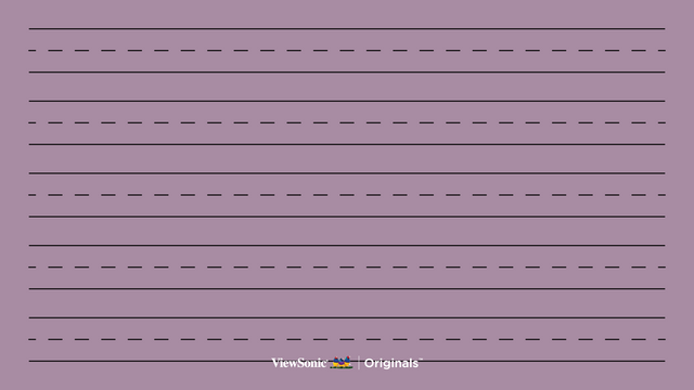 Kindergarten Printable Lined Writing Paper